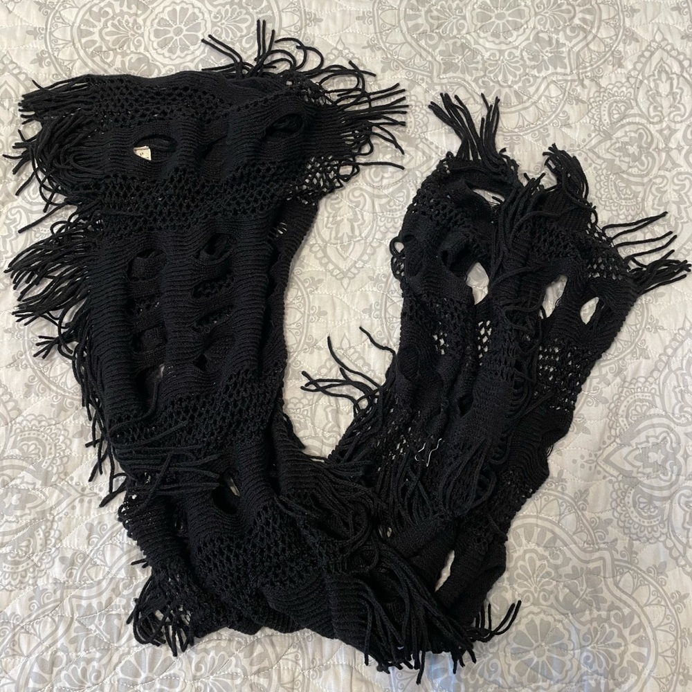 Fringed Infiniti scarf - Picture 5 of 6